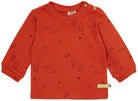 Shirt langarm Strukturstrick mit Druck - loud + proud - 1135 - ter - 62/68