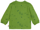 Shirt langarm Strukturstrick mit Druck - loud + proud - 1135 - grs - 62/68