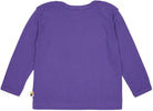 Shirt langarm Uni mit Rippe - loud + proud - 1133 - vio - 50/56