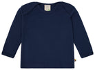 Shirt langarm Uni mit Rippe - loud + proud - 1163 - ul - 62/68