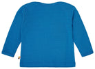 Shirt langarm Uni mit Rippe - loud + proud - 1163 - azu - 62/68