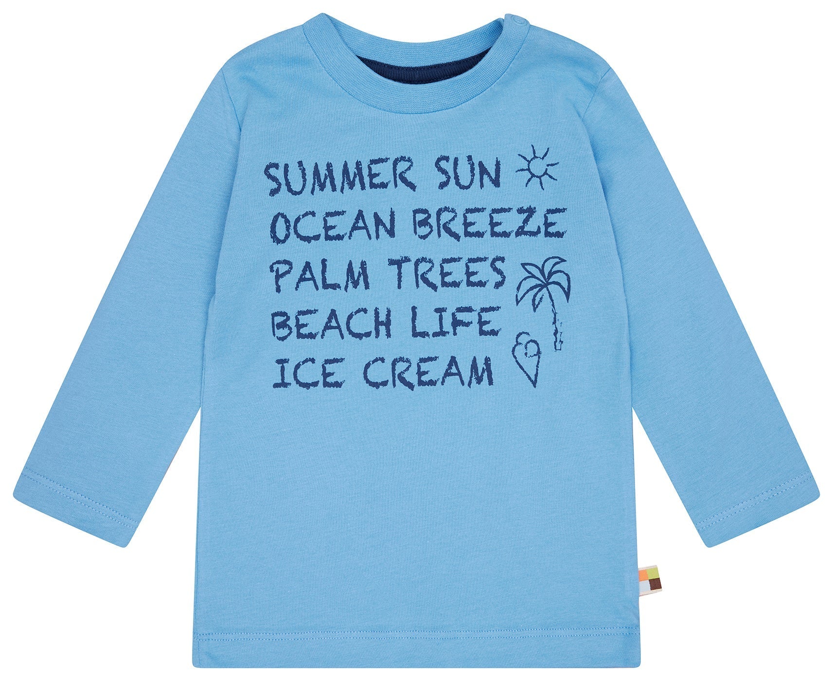 Shirt mit Druckmotiv - loud + proud - 1172 - bas - 62/68