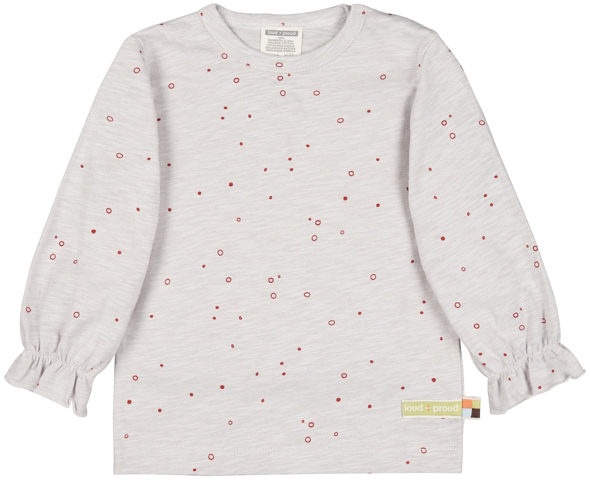  - Shirt Slub Jersey mit Druck - loud + proud - 1073-st-62/68