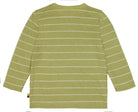 Shirt Streifen mit Leinen - loud + proud - 1115 - avo - 62/68