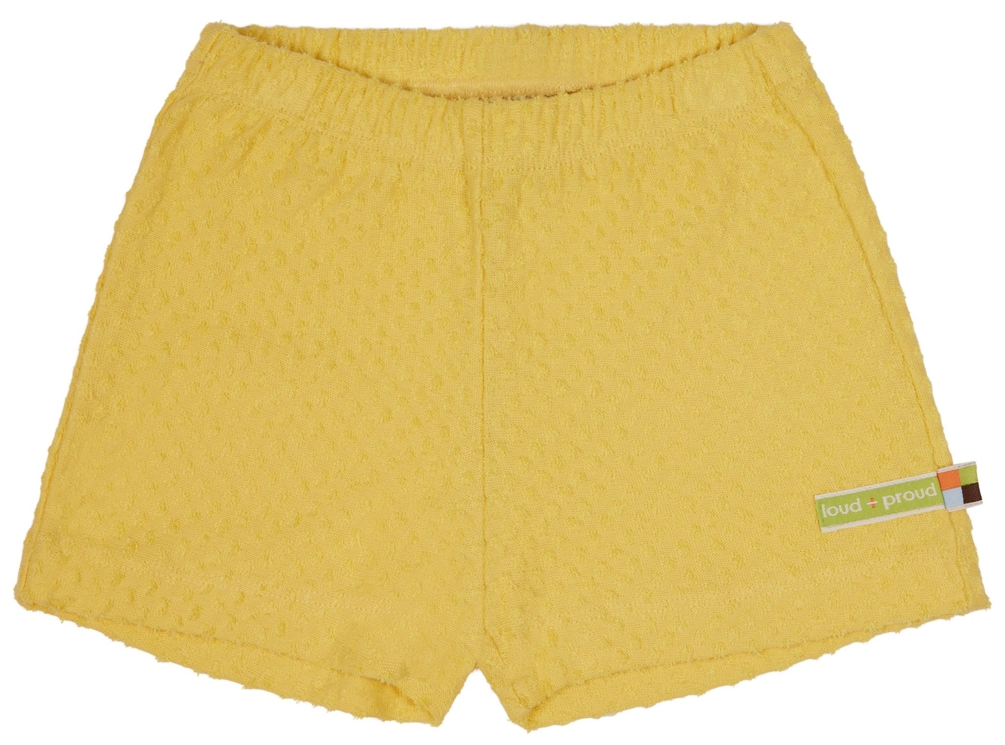 Short aus Frottee mit Punkten - loud + proud - 4181 - gol - 62/68