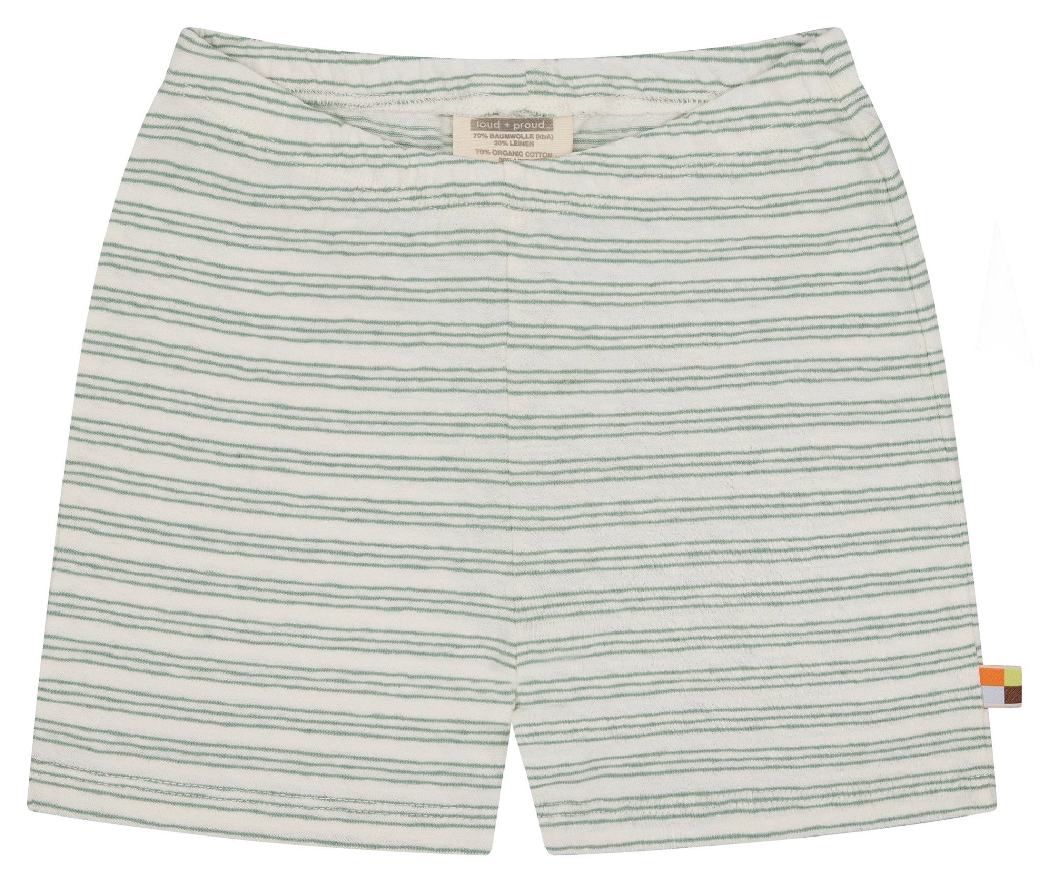 Short Ringel mit Leinen - loud + proud - 4232 - bam - 62/68