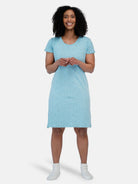 Sleepshirt Slub Jersey mit Druck - loud + proud - G602-lag-36