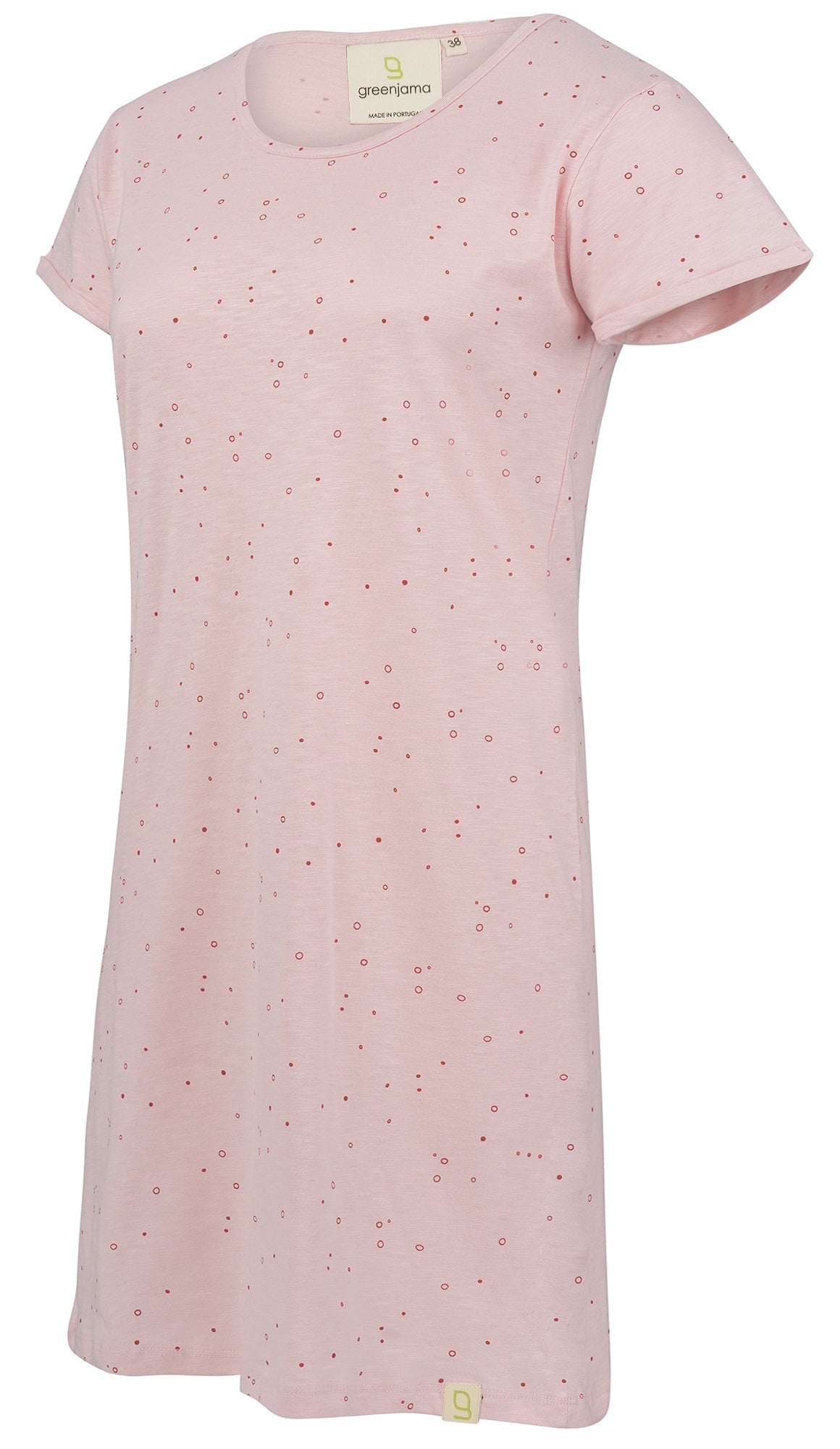 Sleepshirt Slub Jersey mit Druck - loud + proud - G602-rs-36