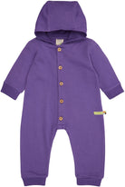  - Sweat - Overall mit Kapuze - loud + proud - 5139-vio-50/56