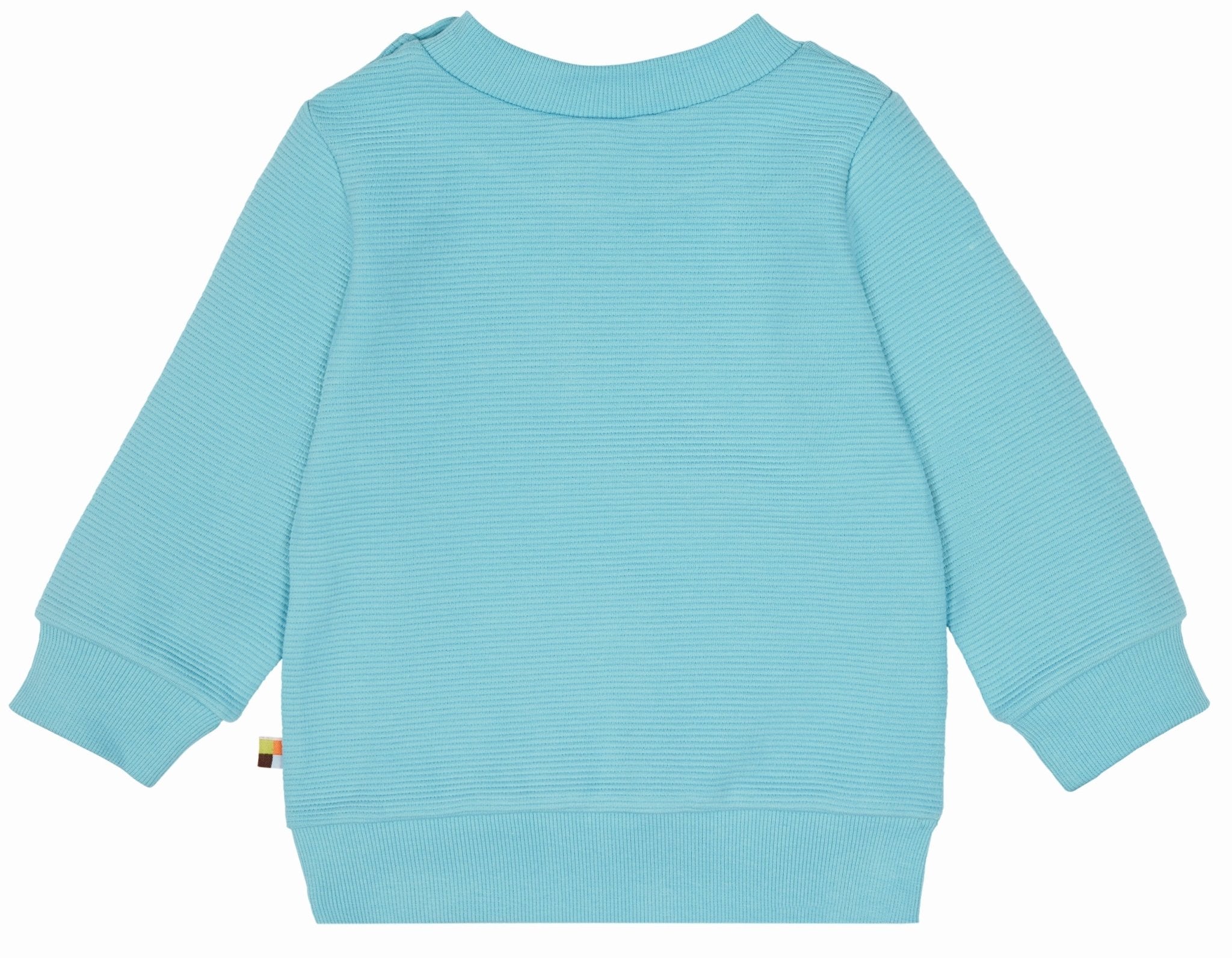Sweat Rippenstruktur - loud + proud - 1113 - cya - 62/68