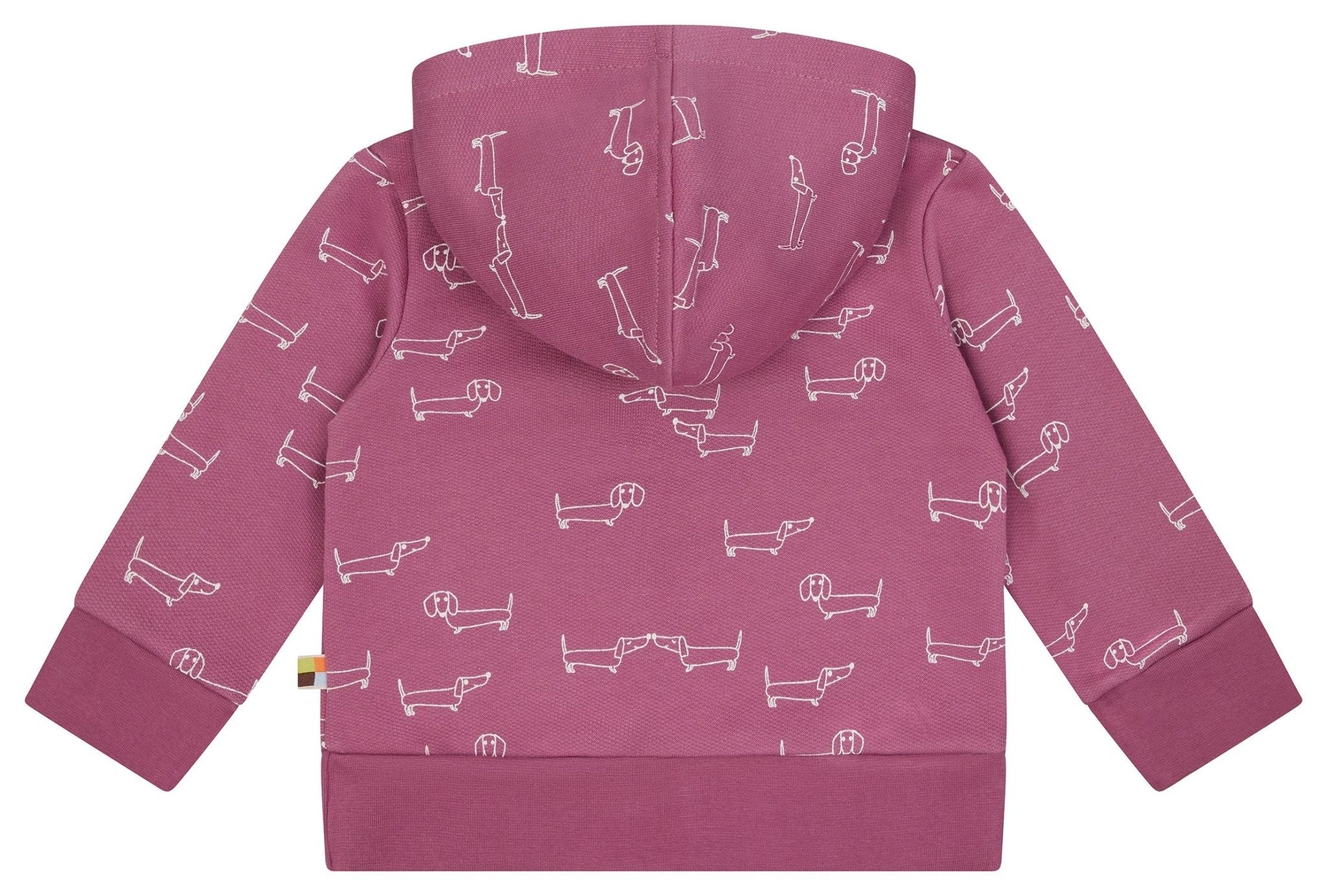 Sweatjacke mit Kapuze - loud + proud - 3162 - grp - 62/68