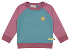 Sweatshirt Colorblock - loud + proud - 1196 - top/grp - 62/68