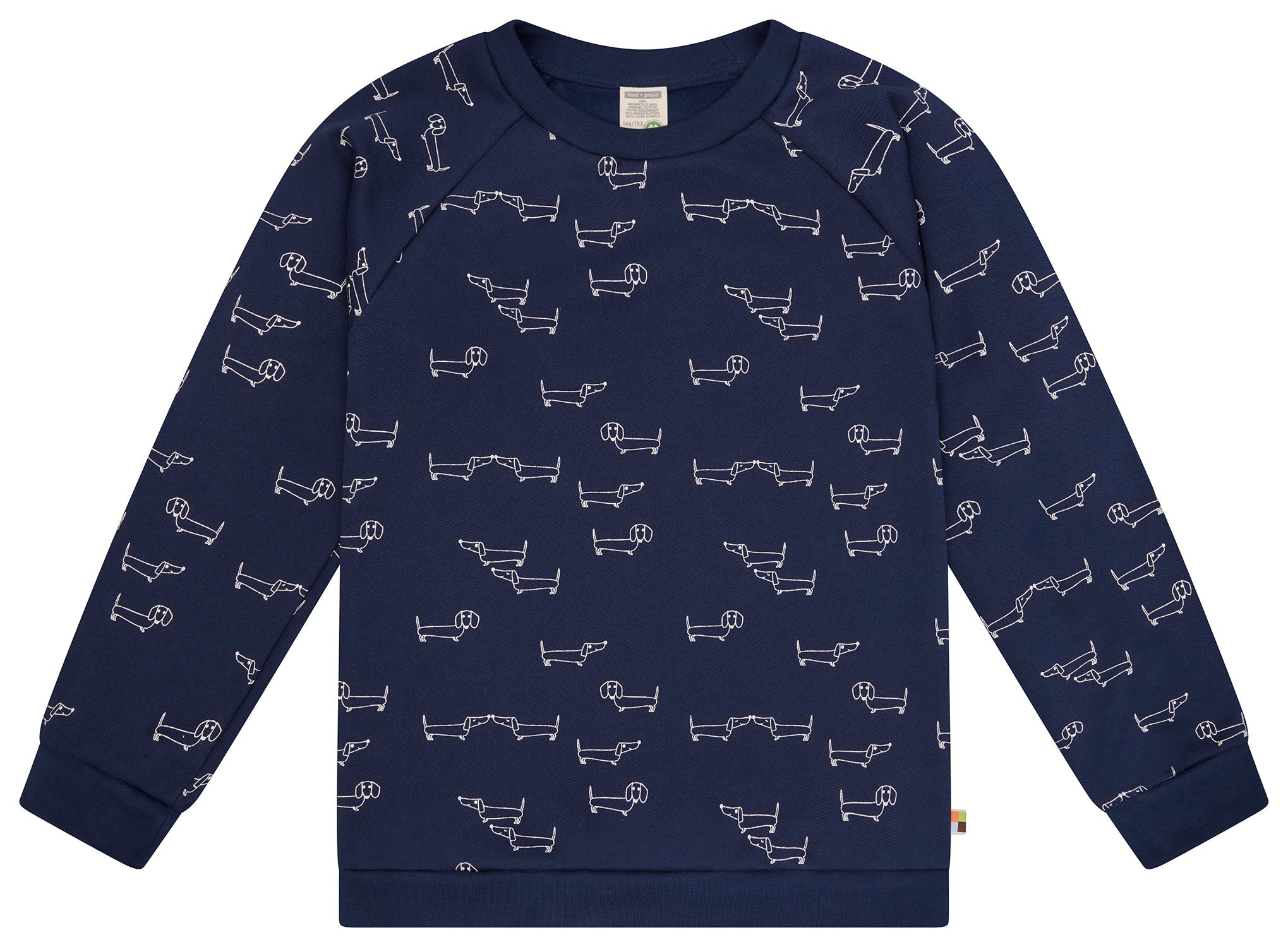 Sweatshirt mit Alloverdruck - loud + proud - 1200K - ul - 134/140