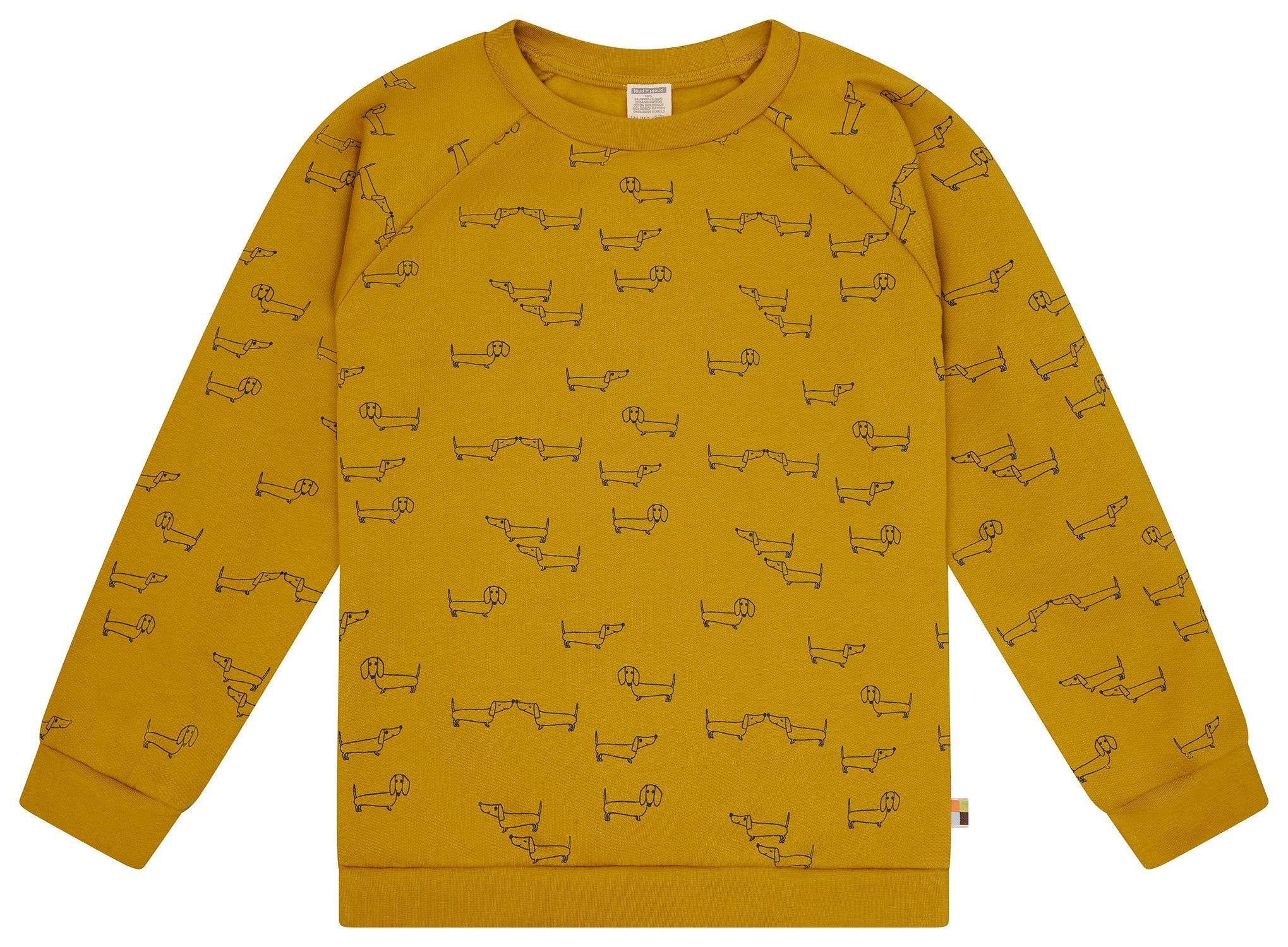 Sweatshirt mit Alloverdruck - loud + proud - 1200K - cur - 134/140