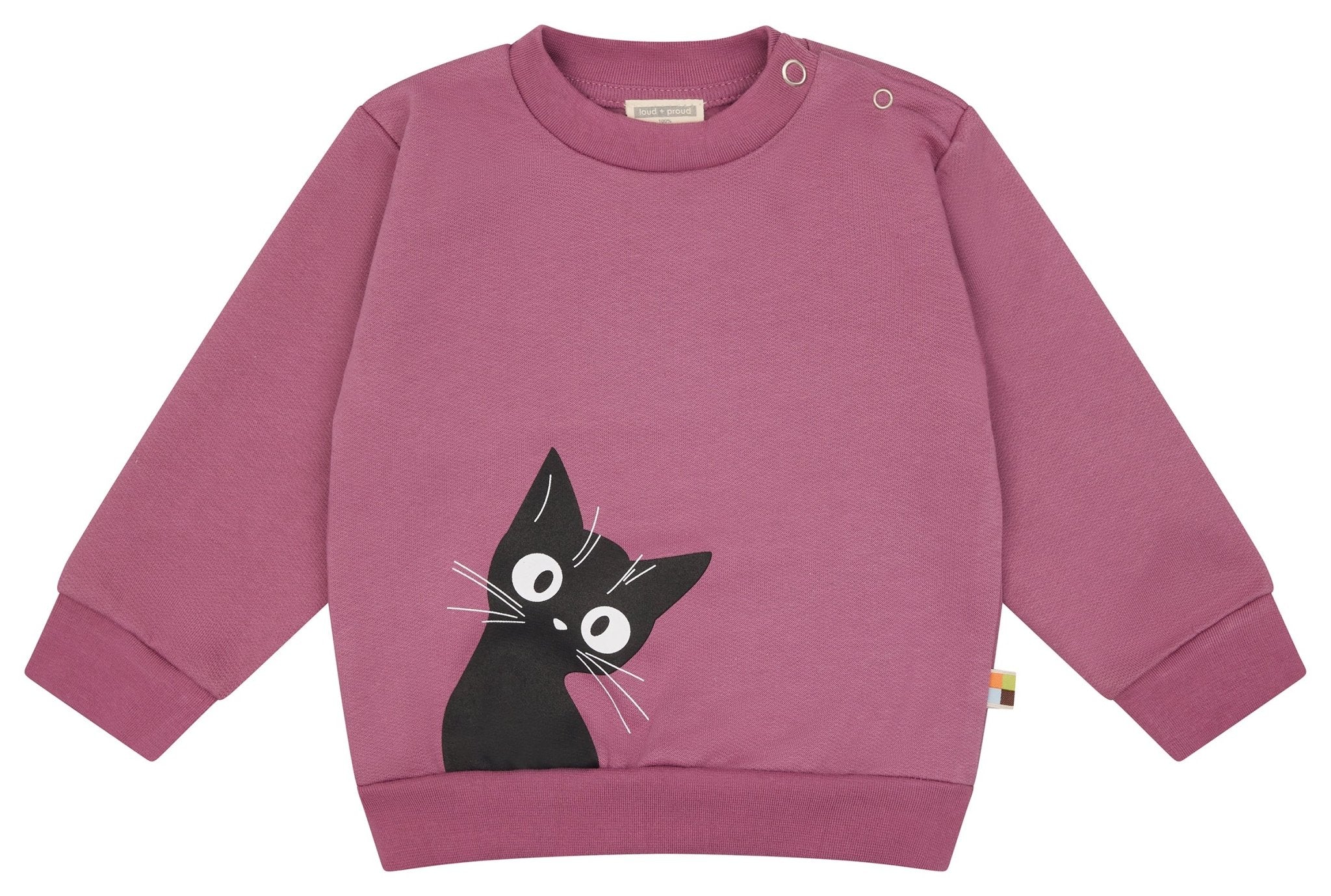 Sweatshirt mit Druck - loud + proud - 1213-grp-62/68