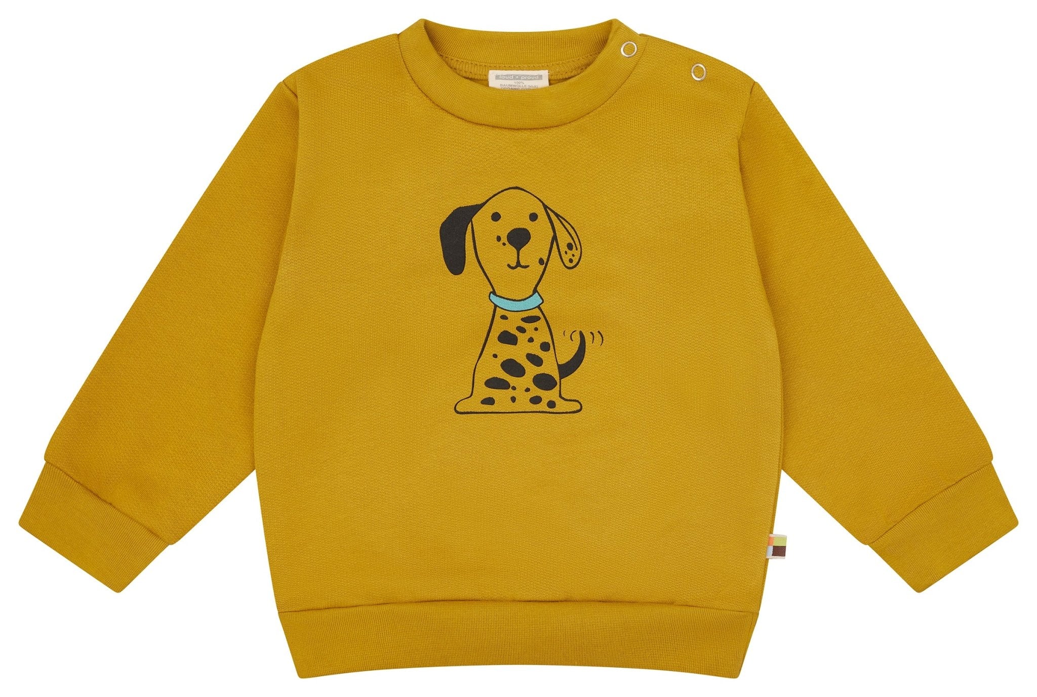 Sweatshirt mit Druck - loud + proud - 1213-cur-62/68
