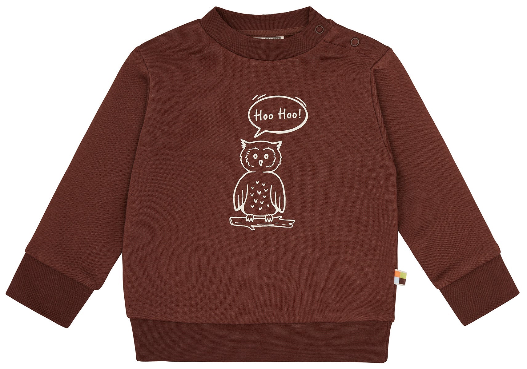 Sweatshirt mit Druckmotiv - loud + proud - 1165 - woo - 62/68