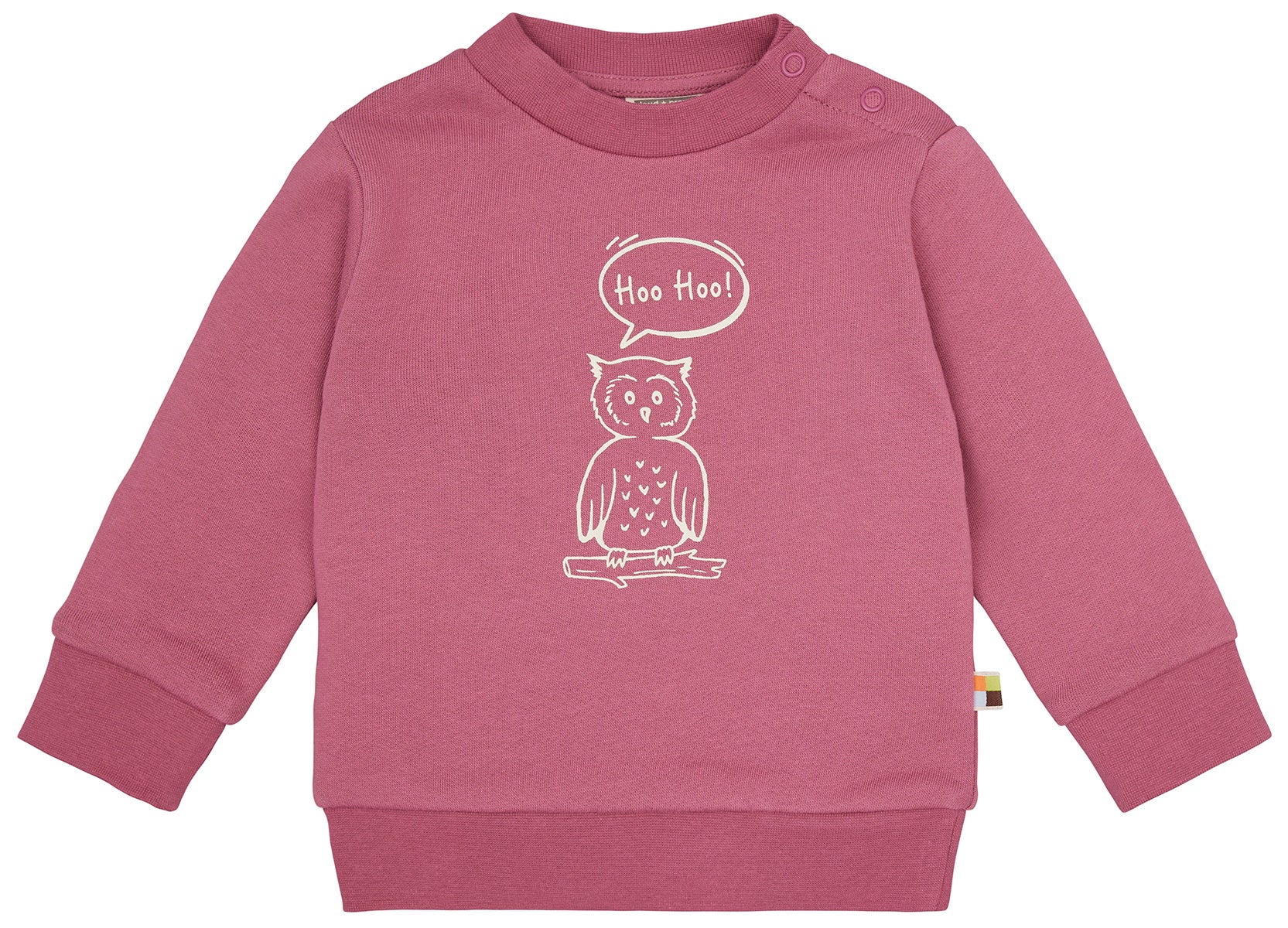 Sweatshirt mit Druckmotiv - loud + proud - 1165 - rou - 62/68