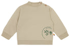 Sweatshirt mit Pflanzenfarben gefärbt - loud + proud - 1195 - oli - 62/68