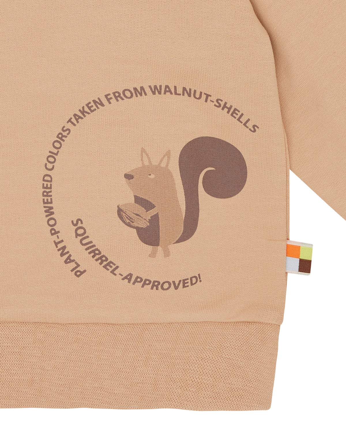 Sweatshirt mit Pflanzenfarben gefärbt - loud + proud - 1195 - wal - 62/68