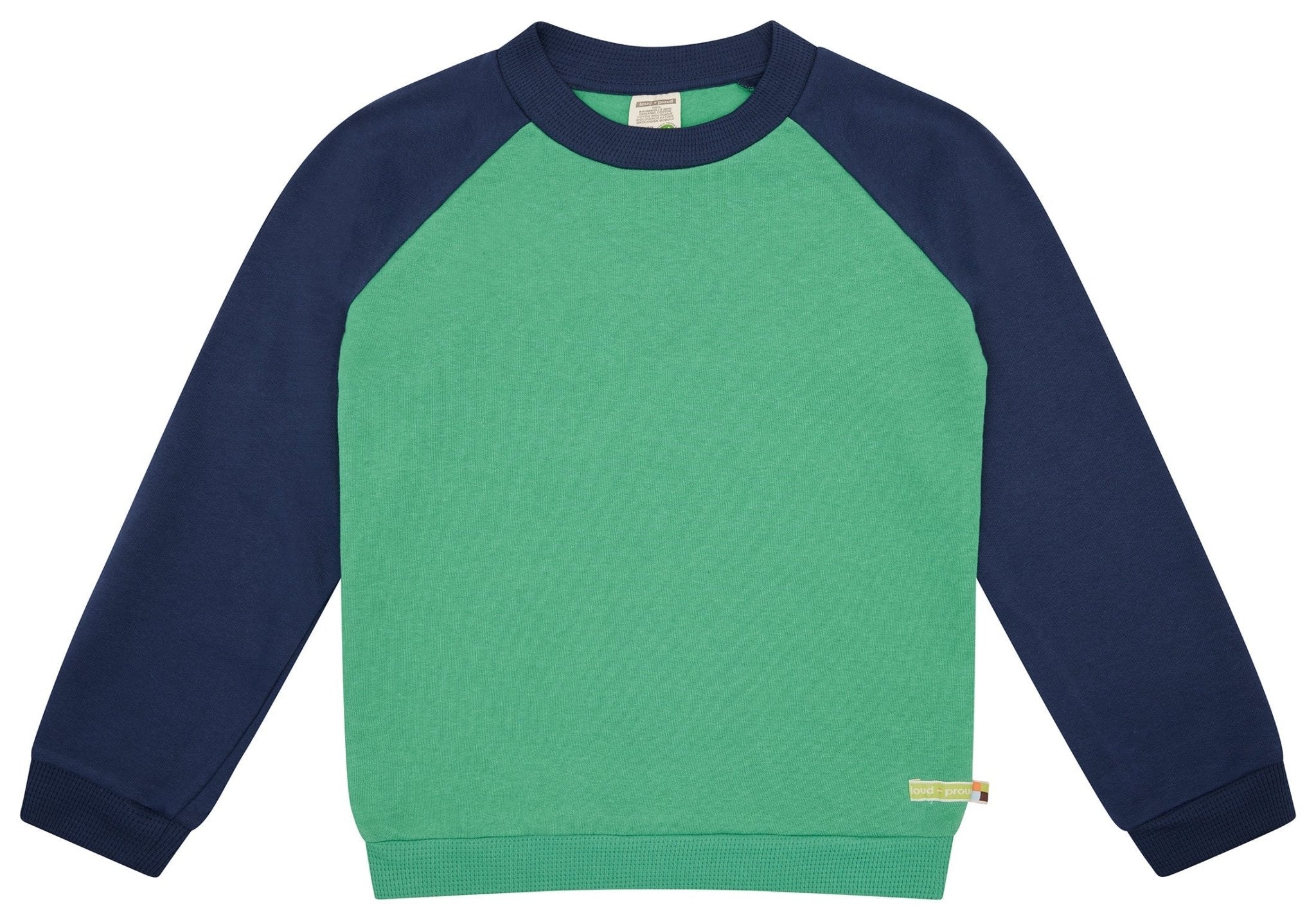 Sweatshirt mit Raglanärmeln - loud + proud - 1160K - pla/ul - 134/140