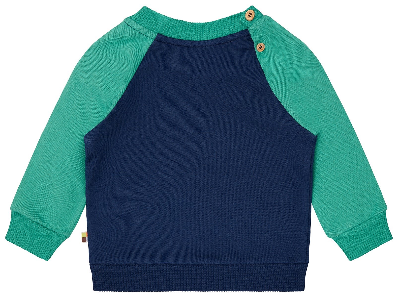Sweatshirt mit Raglanärmeln - loud + proud - 1160 - ul/pla - 62/68