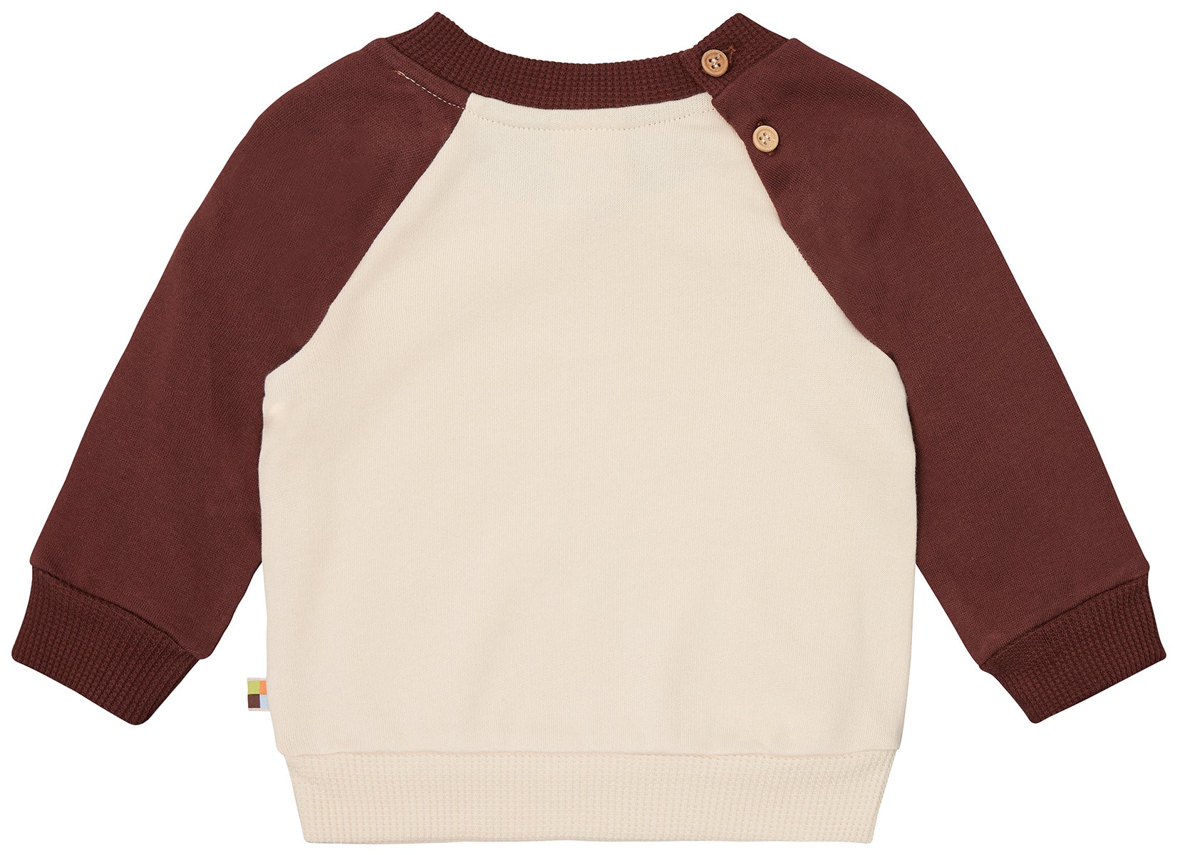 Sweatshirt mit Raglanärmeln - loud + proud - 1160 - van/woo - 62/68