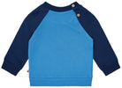 Sweatshirt mit Raglanärmeln - loud + proud - 1160 - azu/ul - 62/68