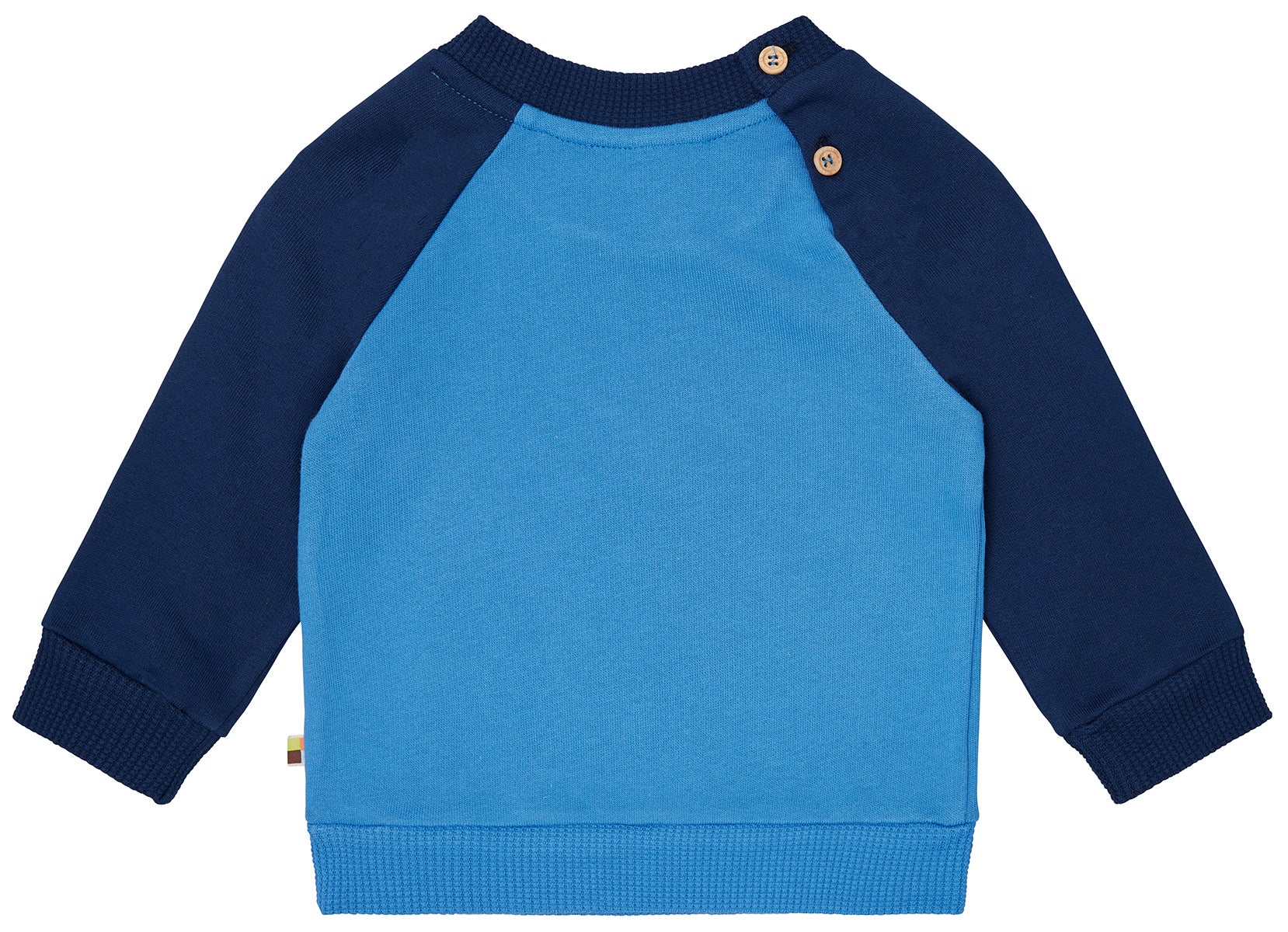 Sweatshirt mit Raglanärmeln - loud + proud - 1160 - azu/ul - 62/68