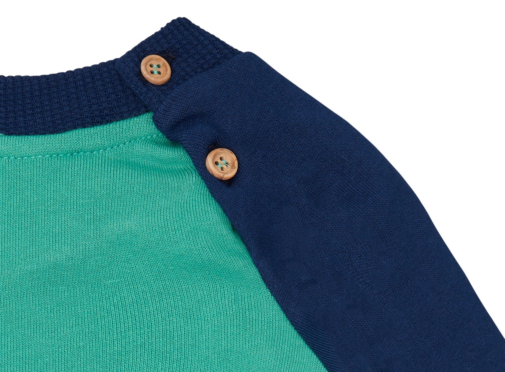 Sweatshirt mit Raglanärmeln - loud + proud - 1160 - pla/ul - 62/68
