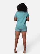 T-Shirt aus elastischem Single Jersey - loud + proud - G101-top-36