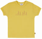 T-Shirt Derby Rib mit Druck - loud + proud - 1120 - gol - 62/68