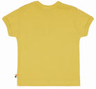 T-Shirt Derby Rib mit Druck - loud + proud - 1120 - gol - 62/68