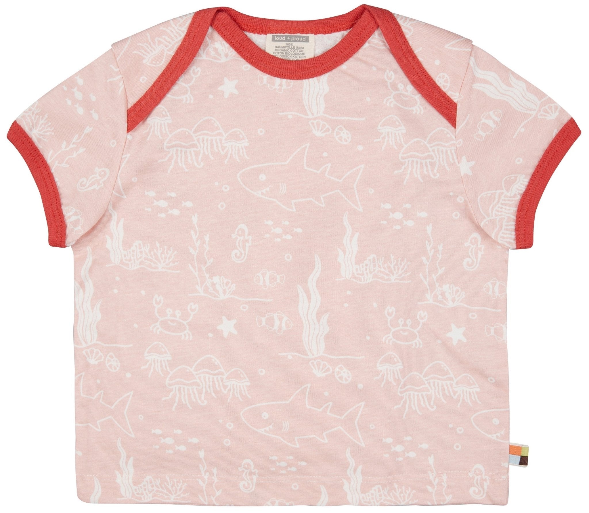  - T-Shirt Druck - loud + proud - 1068-rs-62/68