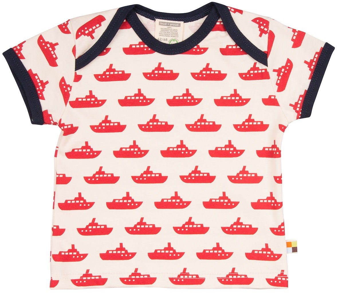  - T-Shirt, Druck - loud + proud - 2021-to-62/68