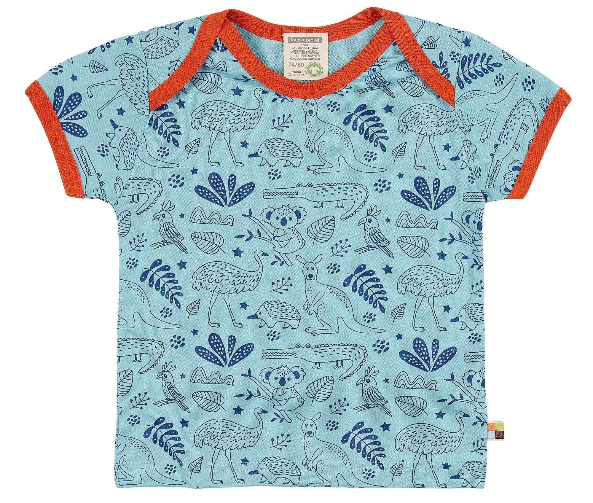  - T-Shirt Druck - loud + proud - 1093-lag-62/68