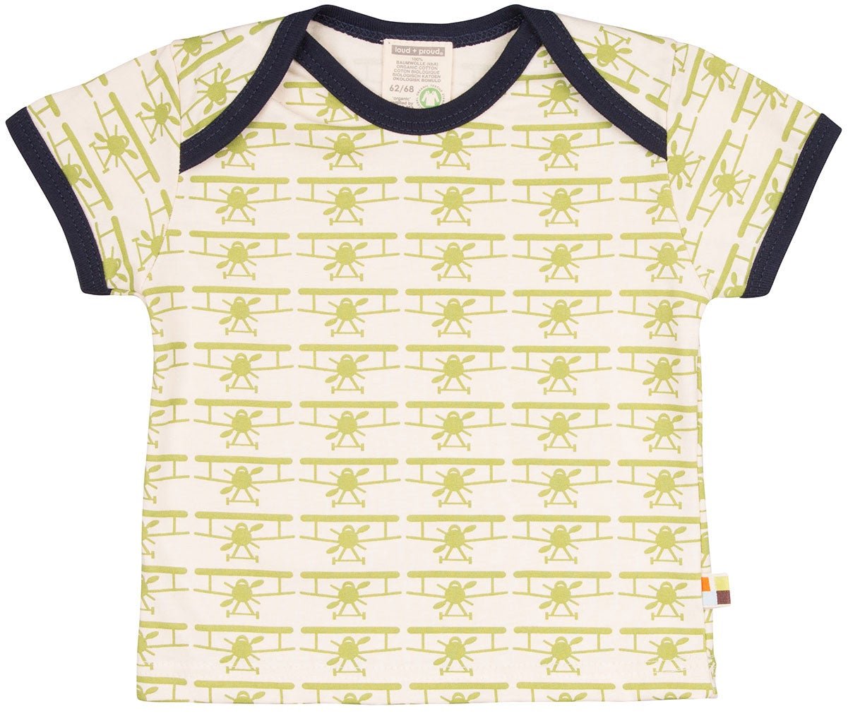  - T-Shirt, Druck - loud + proud - 2021-mo-62/68