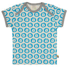 T-Shirt mit Druck - loud + proud - 1111 - aq - 62/68