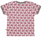 T-Shirt mit Druck Elefanten - loud + proud - 2084 - grp - 62/68