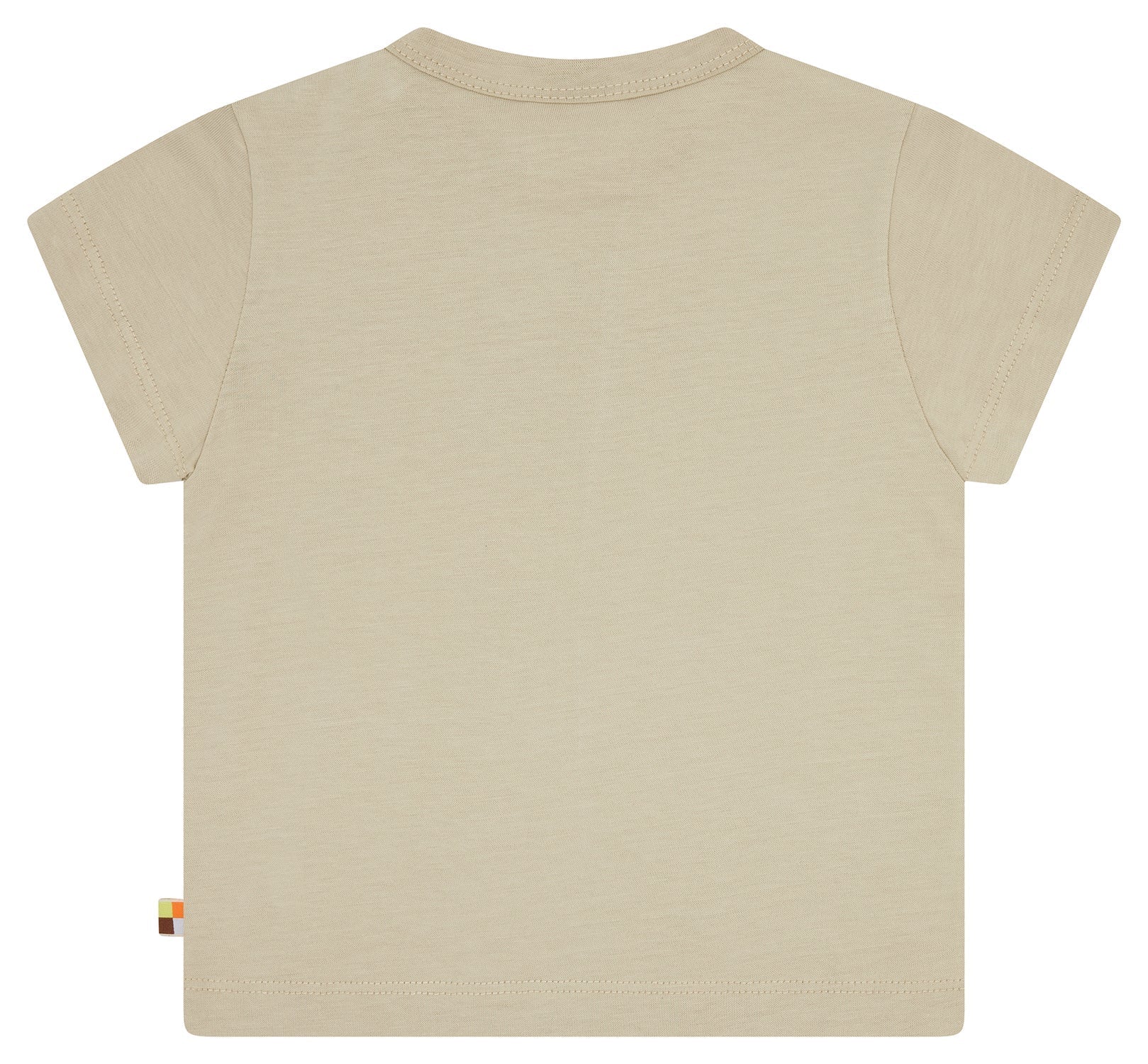T-Shirt mit Pflanzenfarben gefärbt - loud + proud - 1194 - oli - 62/68
