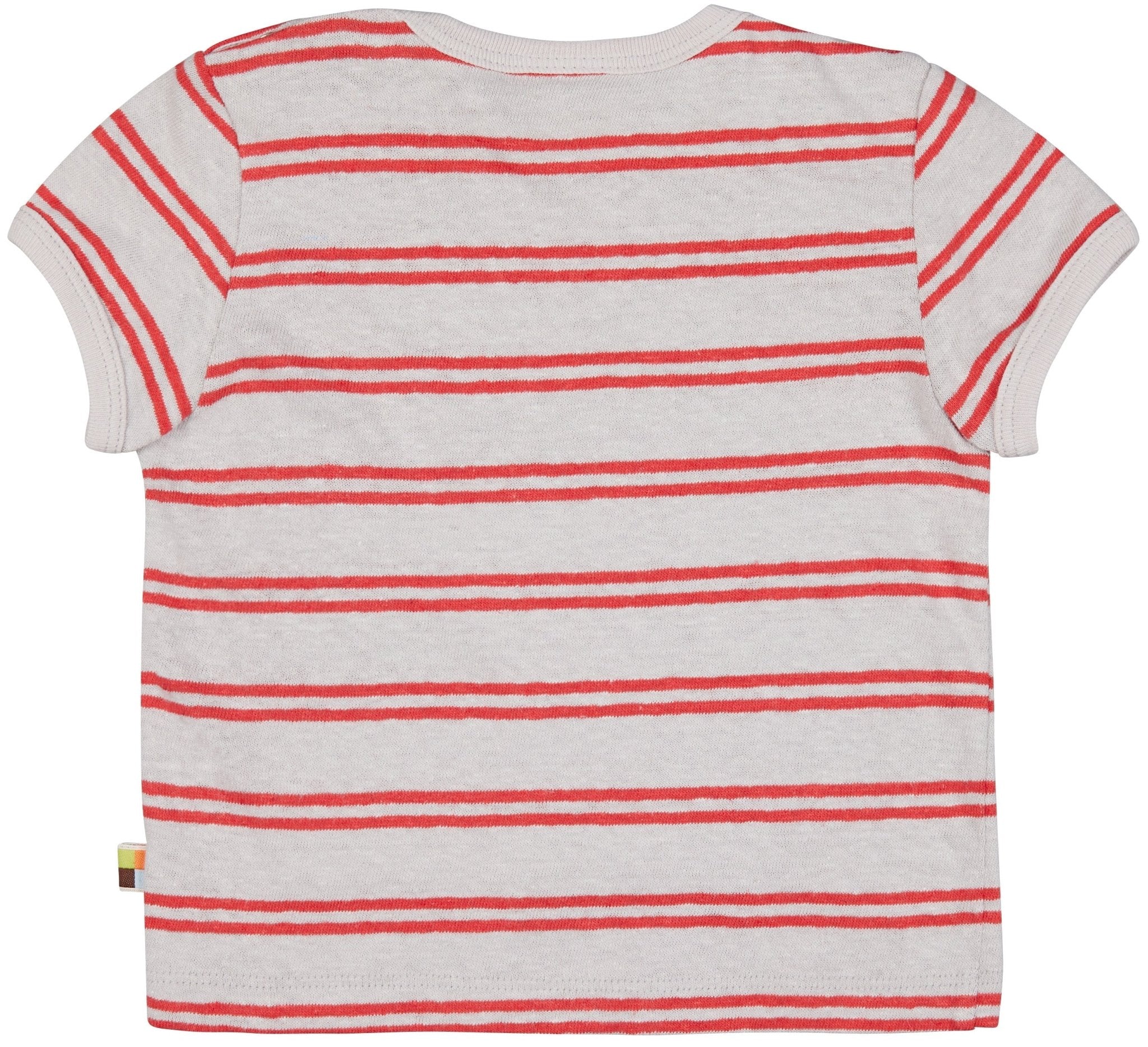  - T-Shirt Streifen mit Leinen - loud + proud - 1066-st-62/68