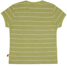 T-Shirt Streifen mit Leinen - loud + proud - 1114 - avo - 62/68