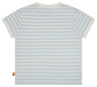 T-Shirt Streifen mit Leinen - loud + proud - 1179 - air - 62/68