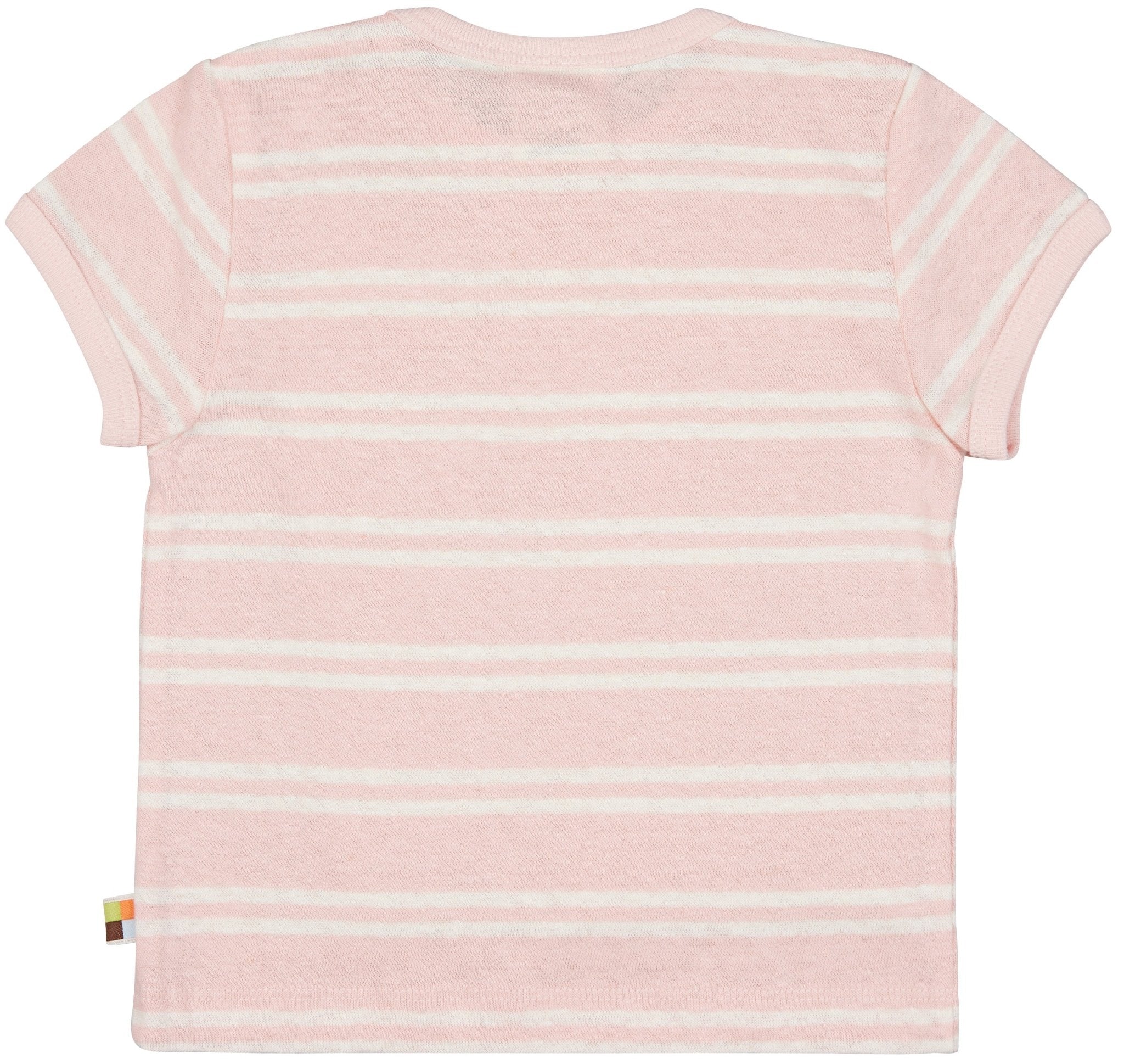  - T-Shirt Streifen mit Leinen - loud + proud - 1066-rs-62/68