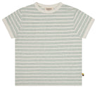 T-Shirt Streifen mit Leinen - loud + proud - 1179 - bam - 62/68