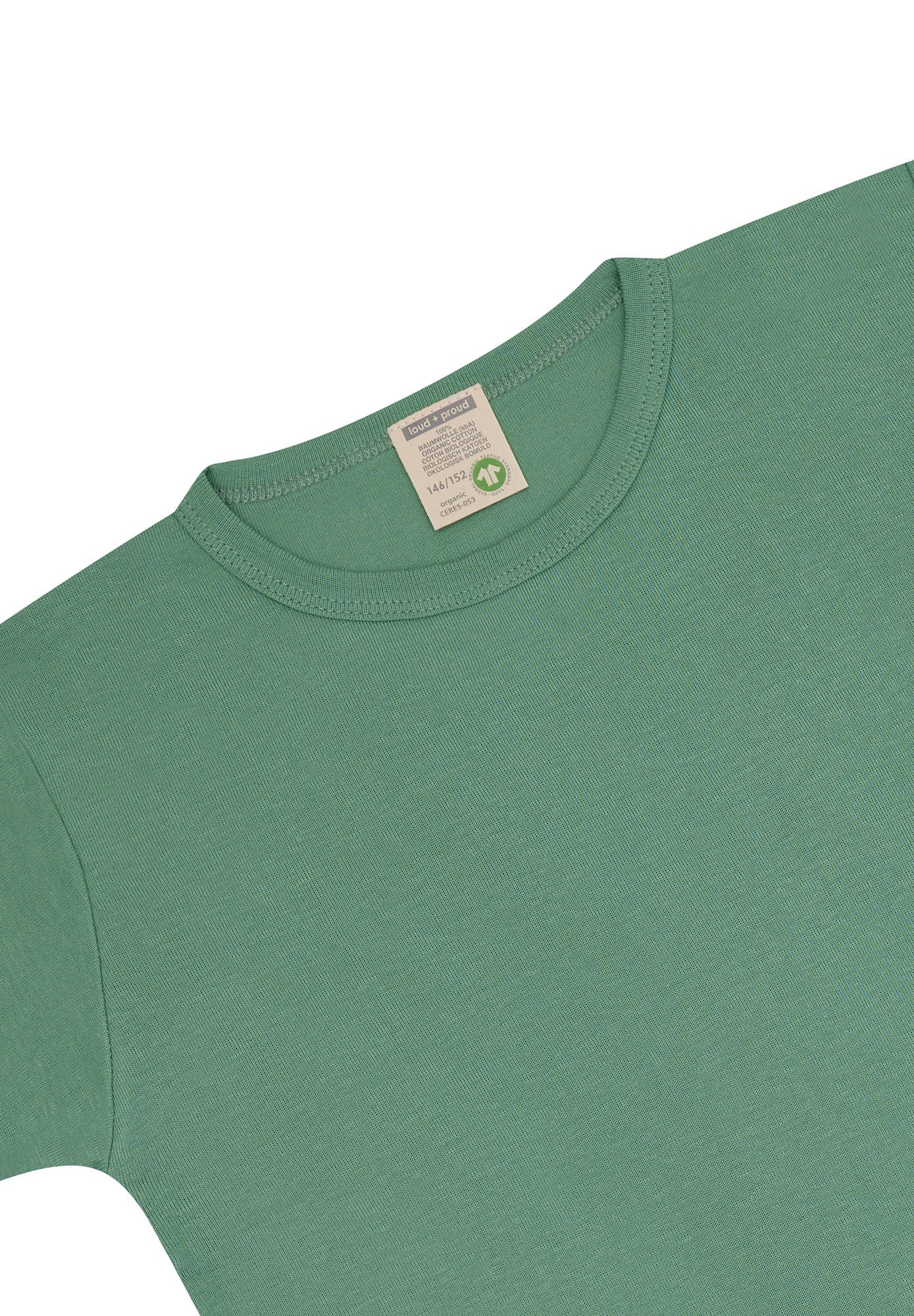 T-Shirt uni - loud + proud - 1190K - bam - 134/140