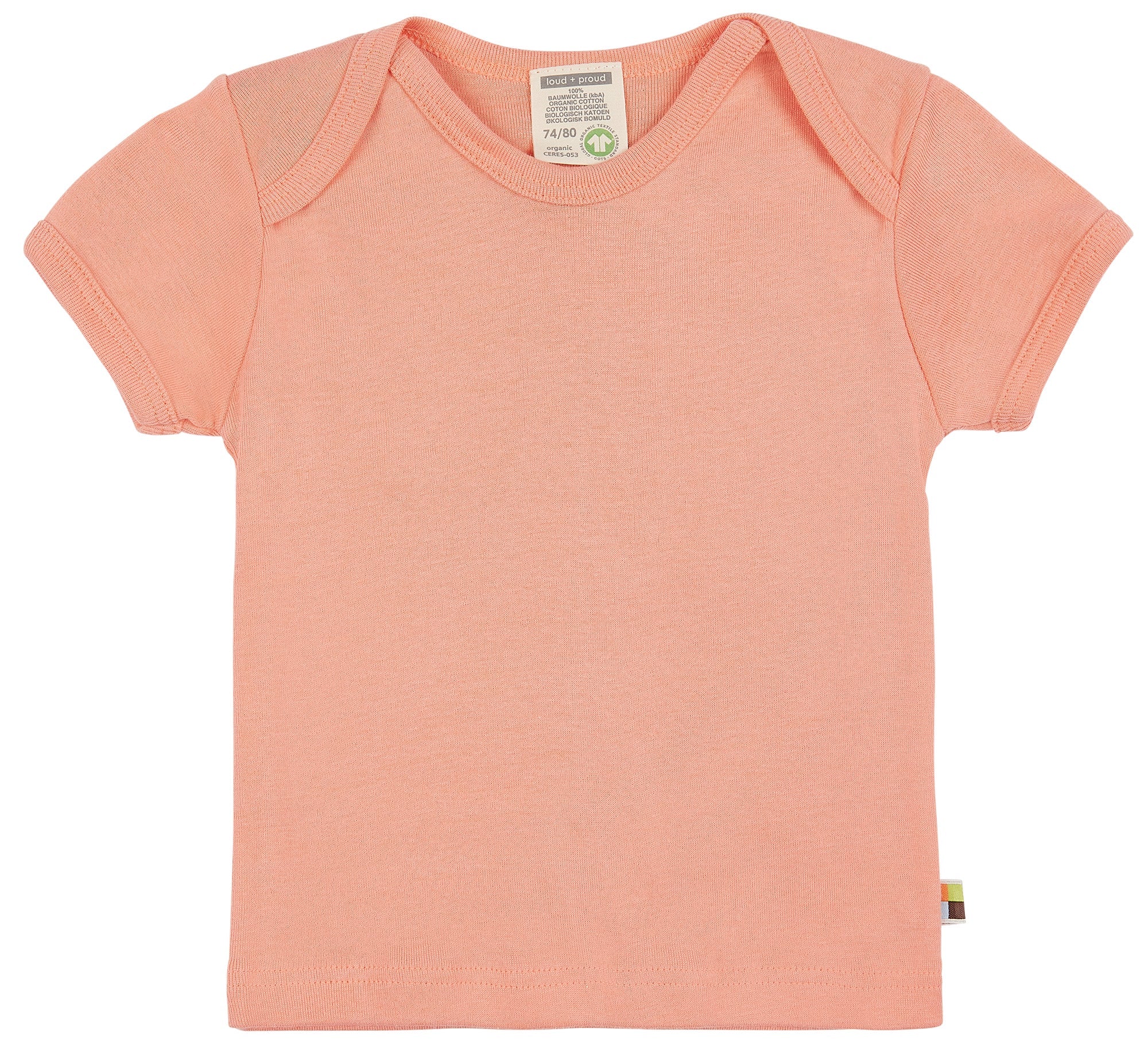  - T-Shirt uni - loud + proud - 1089-pea-50/56