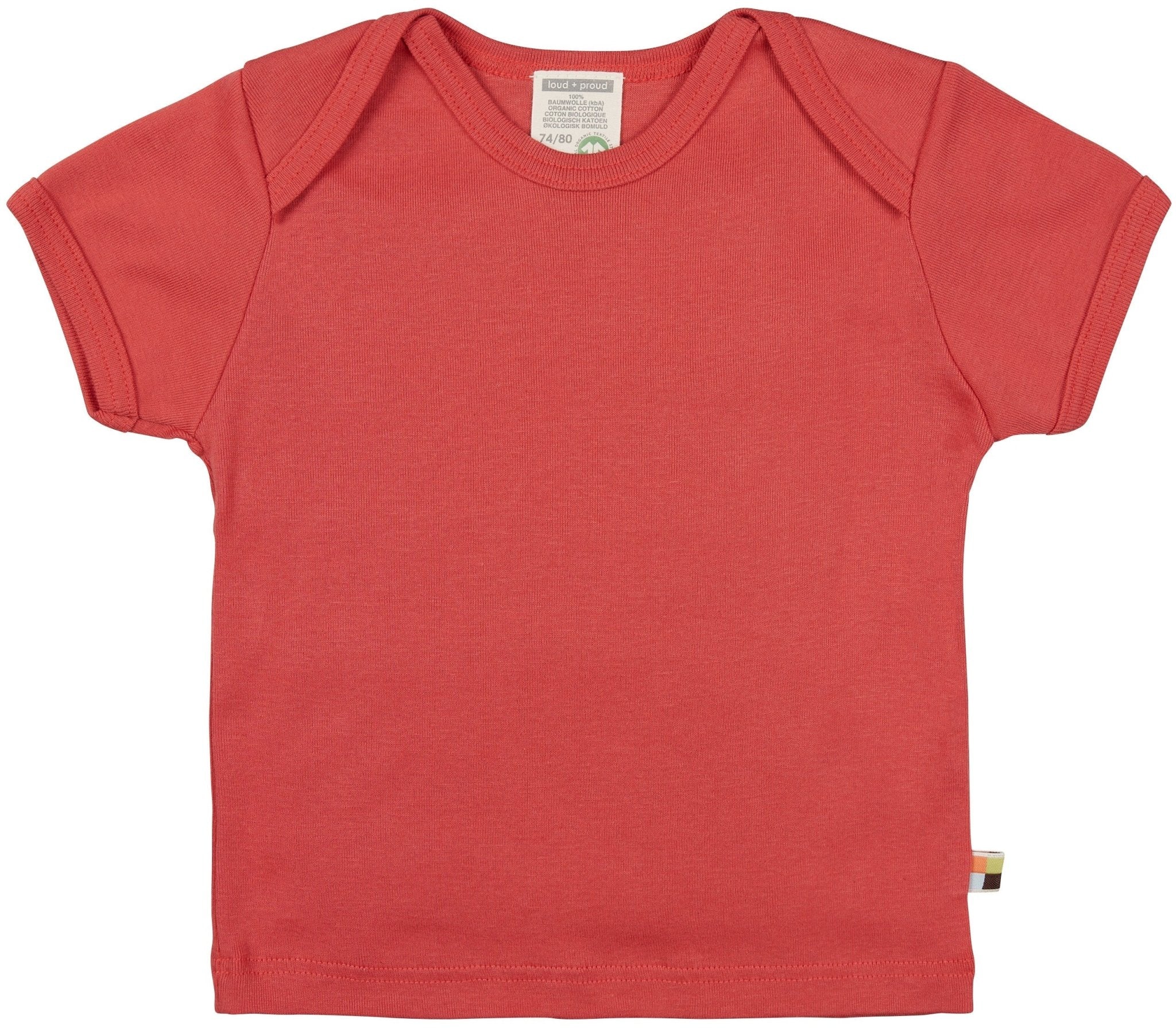  - T-Shirt uni - loud + proud - 1064-chi-62/68