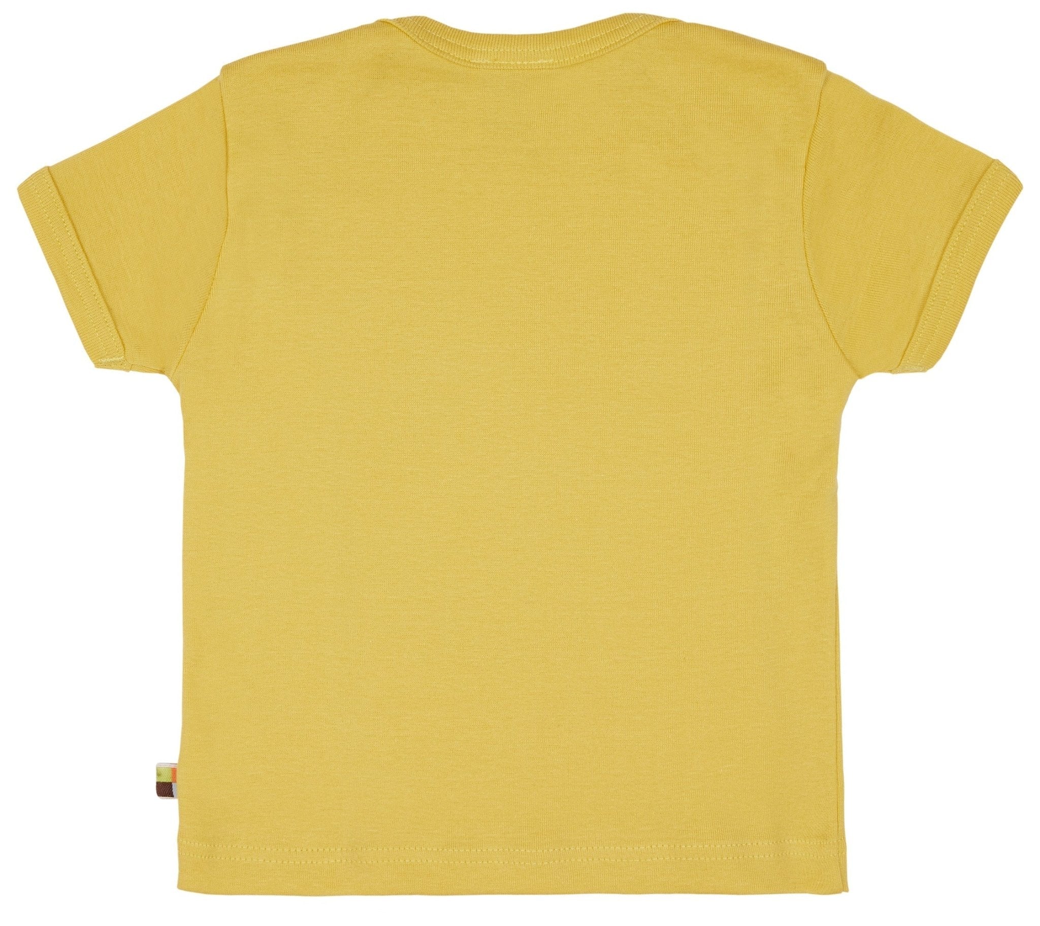 T-Shirt uni - loud + proud - 1116 - gol - 62/68