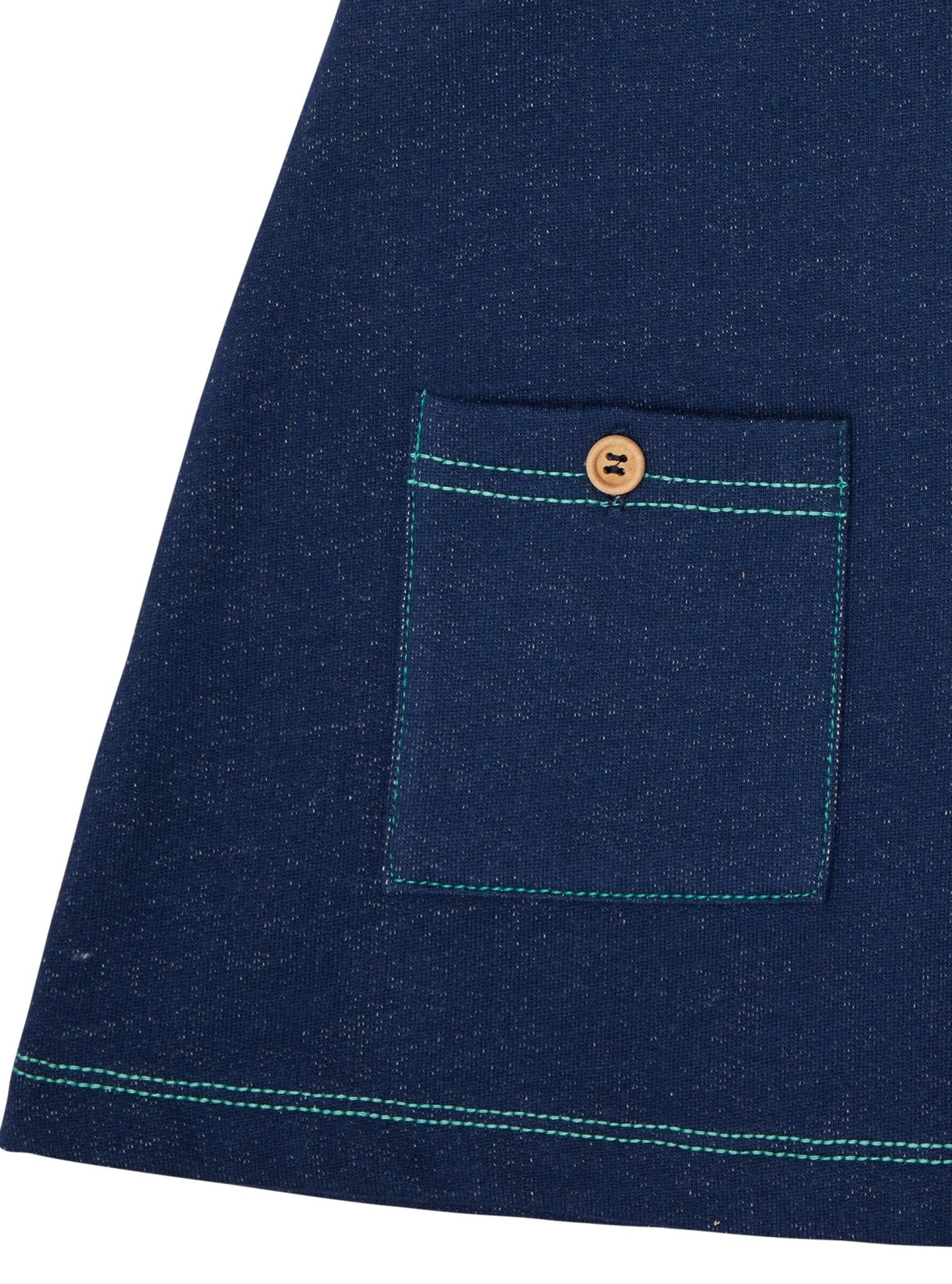 Trägerrock in Jeans - Optik - loud + proud - 6085 - ul - 74/80